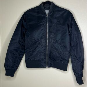 Everlane Uniform Bomber Jacket | S
Black